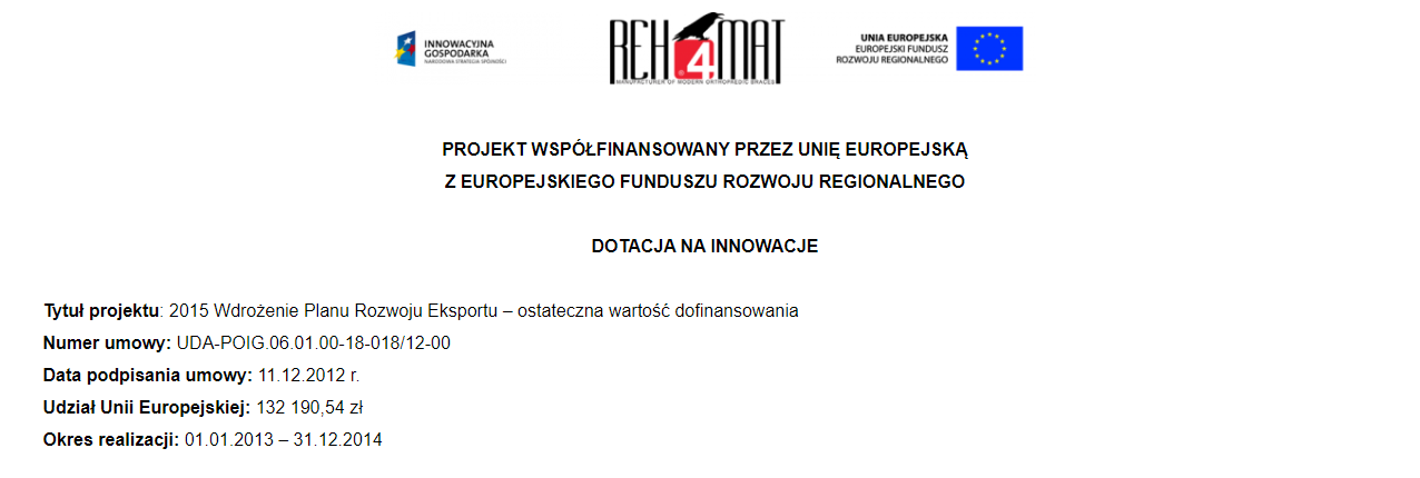 Dotacja na innowacje